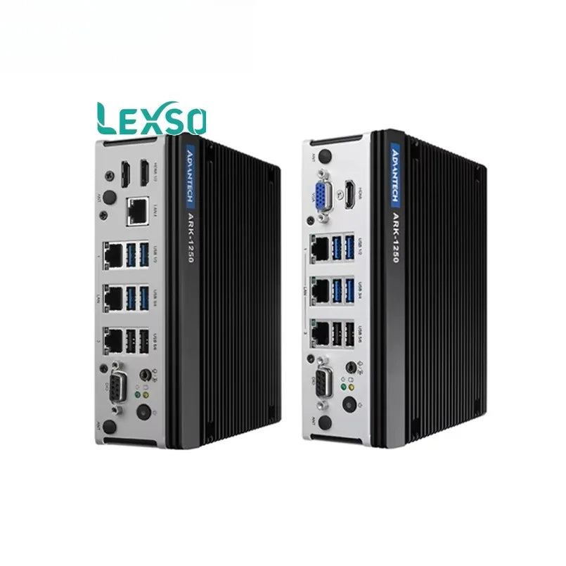 Advantech ARK-1250L Intel 11th Fanless DIN-Rail Industrial Embedded PC Edge AI IPC for Automation IoT Gateway  Control  lexso