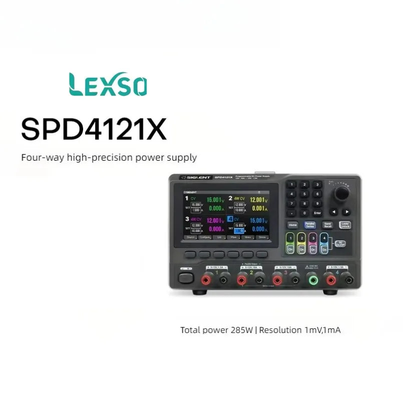 Siglent Programmable Linear DC Power Supply SPD4323/4121/4306X  lexso