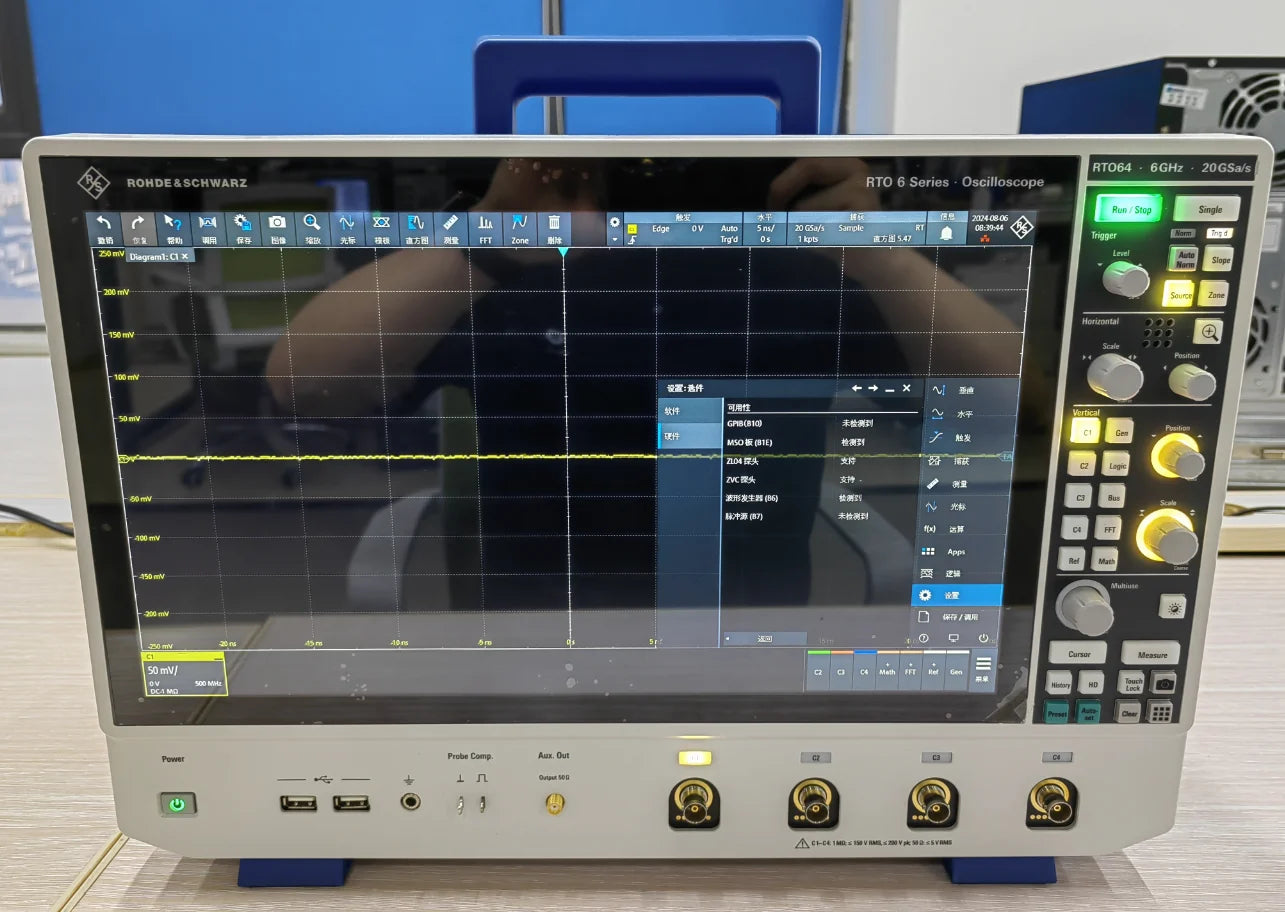 Used Rohde & Schwarz RTO64 Oscilloscope 6Ghz