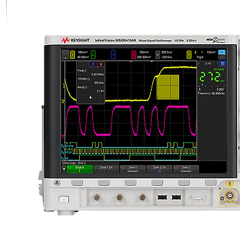 Used KEYSIGHT MSOX4104A Digital Storage Oscilloscope 1 GHz 4 Analog Channels 16 Digital Channels