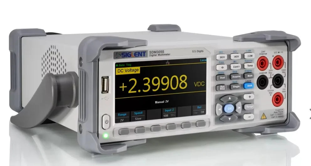 Siglent SDM3055 5.5 Digit Digital Multimeter High Precision Bench Top DMM with USB and LAN Interface