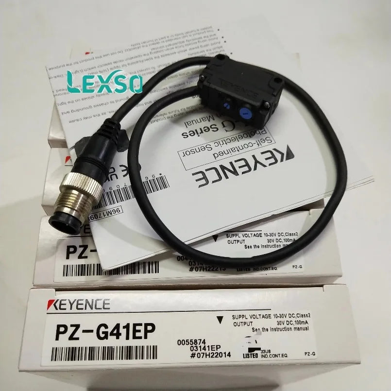 New Genuine KEYENCE PZ-G Series PZ-G41EP Photoelectric Sensors New Original Keyence PNP Cable lexso