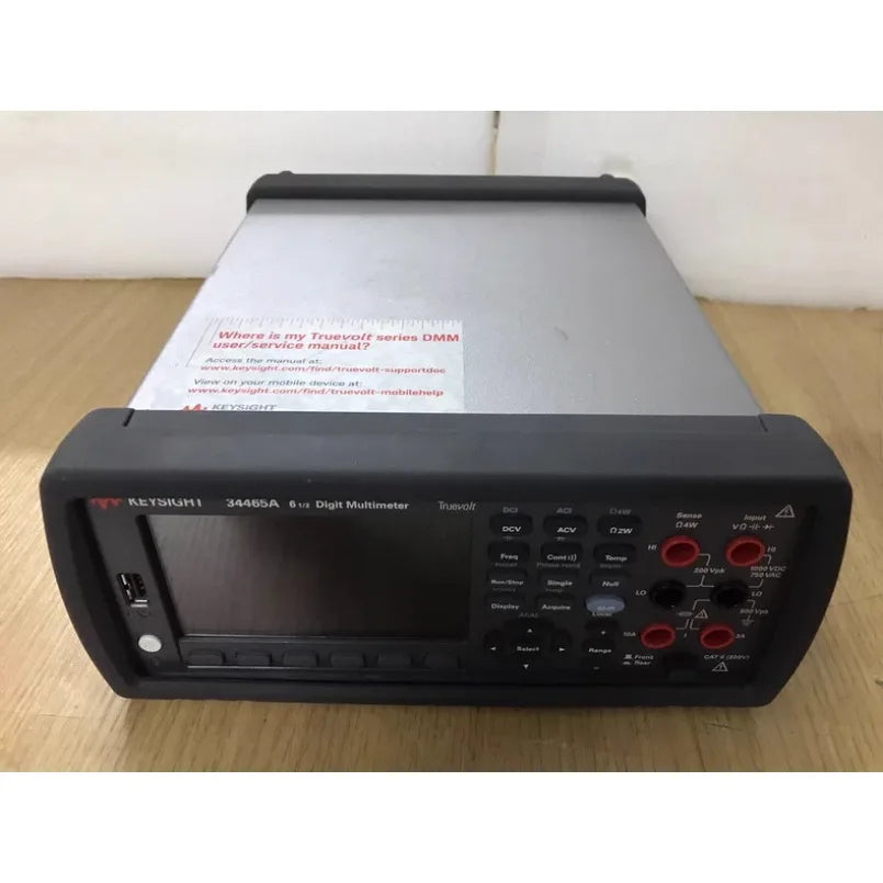 Keysight 34465A Digital Multimeter  Six-and-a-Half Digit Desktop 1000V/10A High Accuracy 34461A 34470A     ytdi