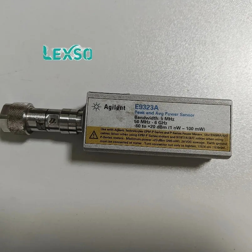 Keysight E9323A Peak and Average Power Sensor, 50 MHz - 6 GHz, 5MHz Bandwidth   lexso