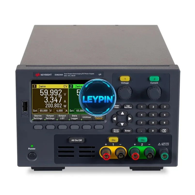 Keysight E36234A 400W Autoranging Dual Output Power Supply 60V 10A    lexso