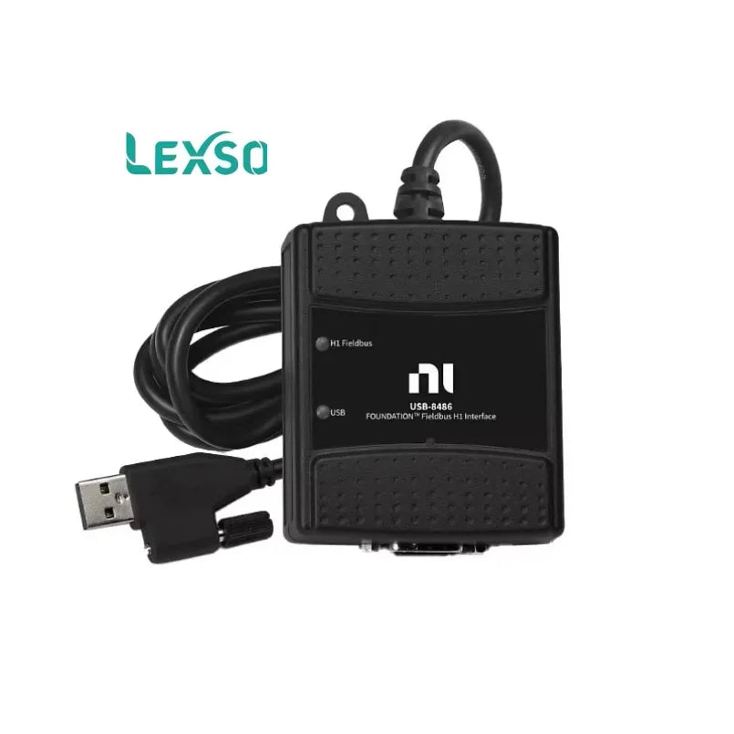 NI-USB-8486 Single-Port USB Fieldbus Interface Device Electronic Measuring Instrument by National Instruments lexso