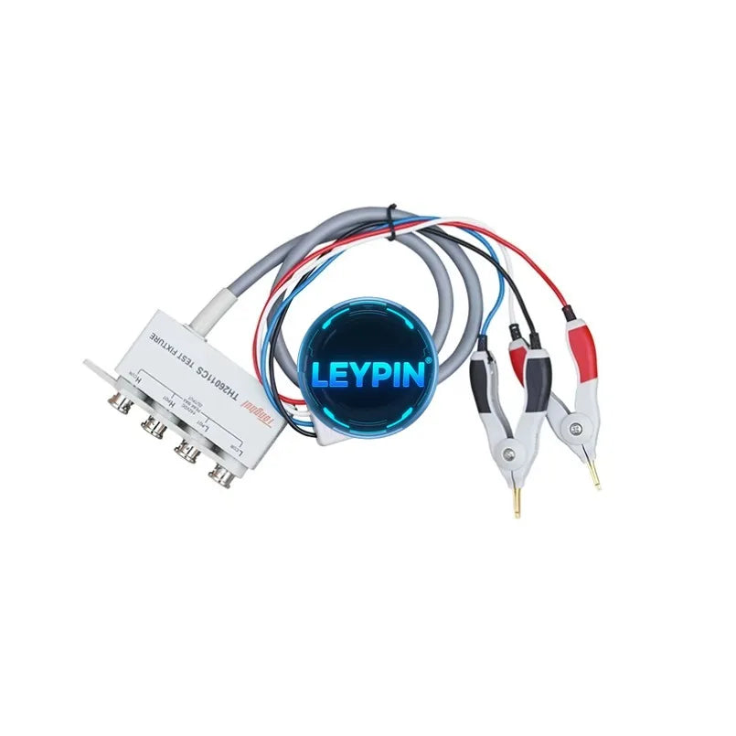 Tonghui TH26011CS 4-Terminal Insulated Locking Kelvin Test Cable Fits for TH2830 TH2831 TH2832 TH2523 Series    ytdi