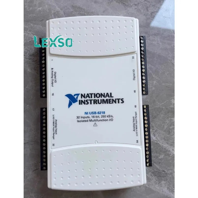 National Instruments USB-6218 Data Acquisition Device, NI DAQ, Multifunction  lexso