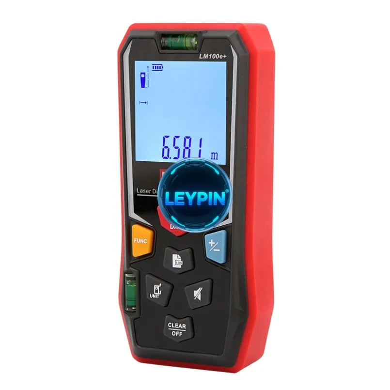 UNI-T LM100E+ 100M Laser Distance Meter 100M Rangefinder with Trena Laser Tape Range Finder Essential Build  lexso