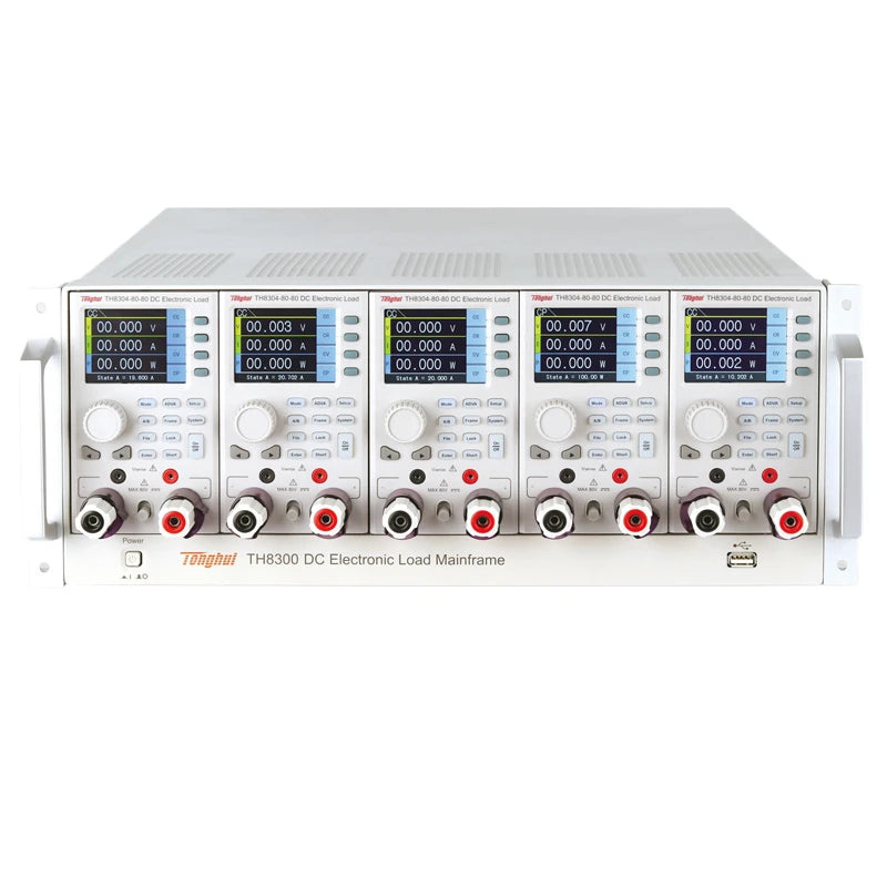 Tonghui TH8300/8301-80-20/TH8302-80-40/ TH8303-80-60/TH8304-80-80/rack-mounted Programmable Dc Electronic Load Instrument