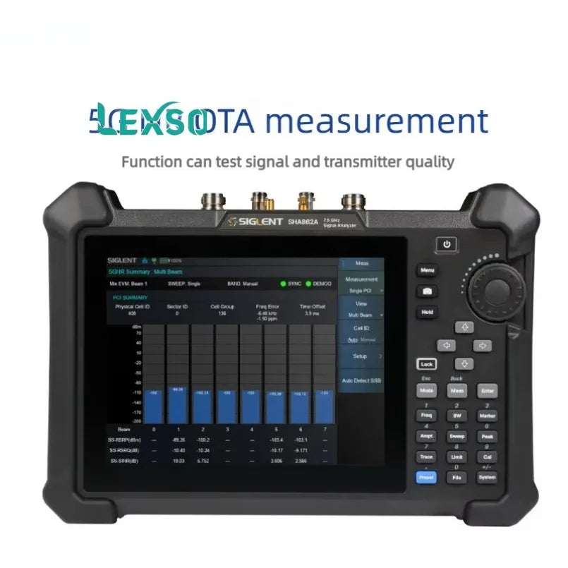 Siglent SHA865A Handheld Signal Analyzer For Real-time Spectrum Analysis Rtsa  lexso