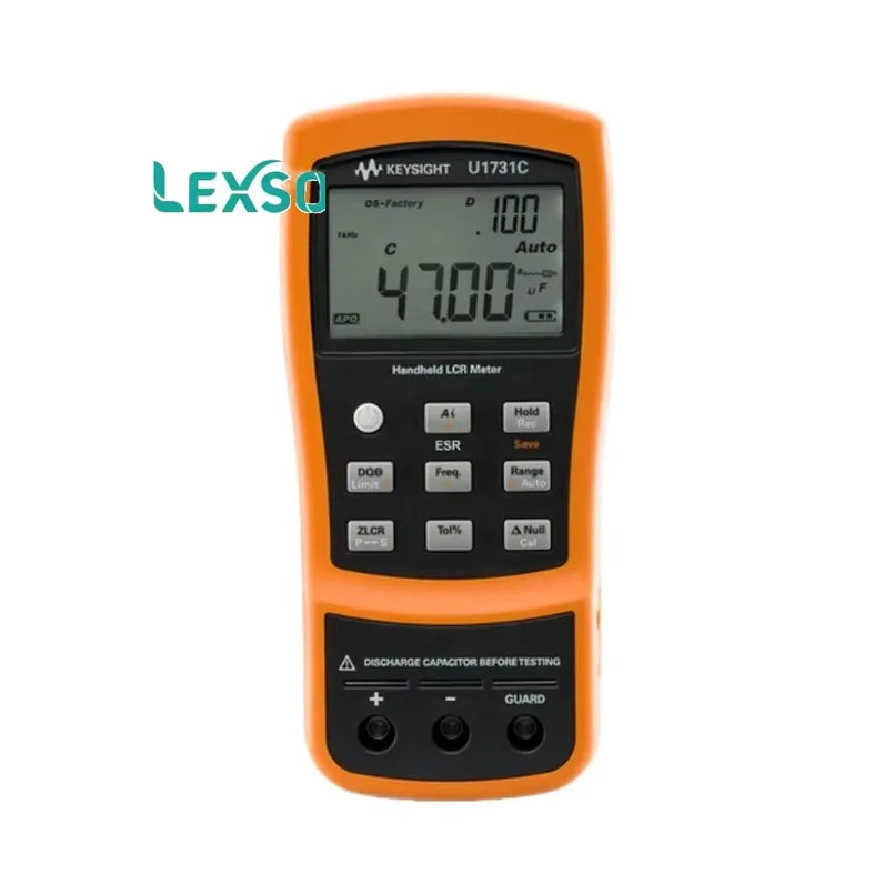 Keysight U1731C 100Hz/120Hz/1kHz Handheld LCR Meter Rugged 60K counts 800 hours of battery life ytdi