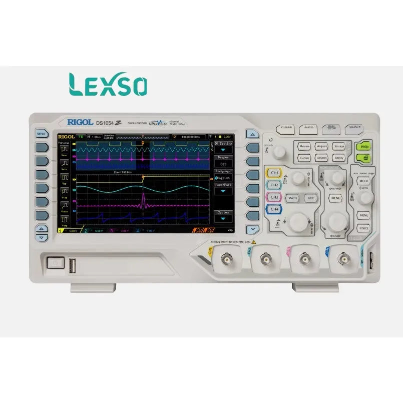 RIGOL DS-1054Z 4CH Digital Oscilloscope 50 MHz 1GSa/s Mixed Signal Analysis Capability lexso