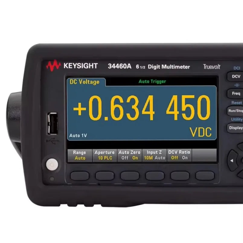 Keysight Digital Multimeter 34460A Six-and-a-half-digit Basic Truevolt 75 ppm, 4.3-inch     ytdi