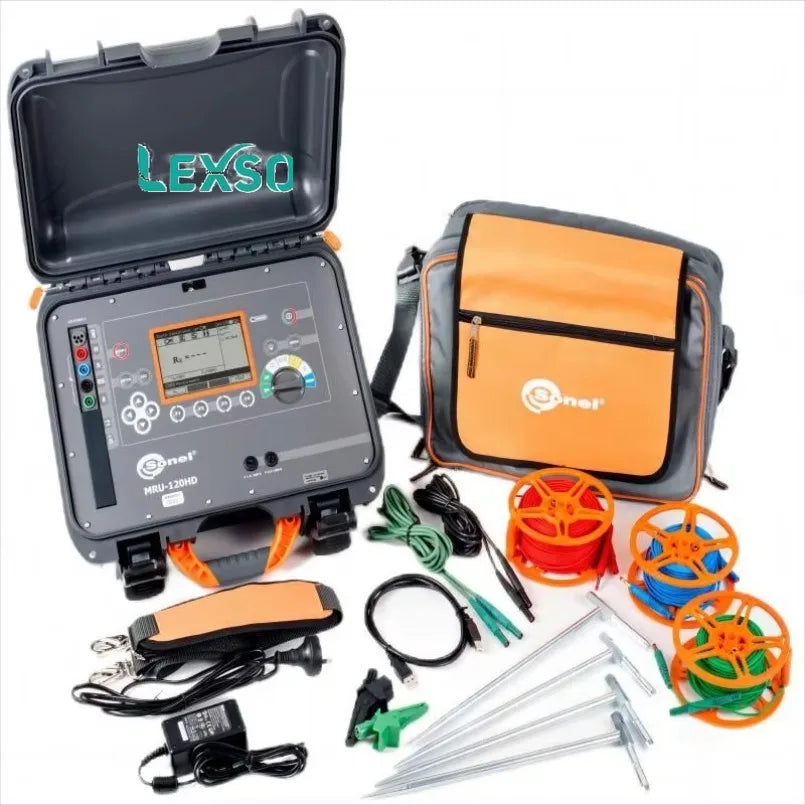 Sonel MRU-120HD Index Earth Resistance and Resistivity Meter  lexso