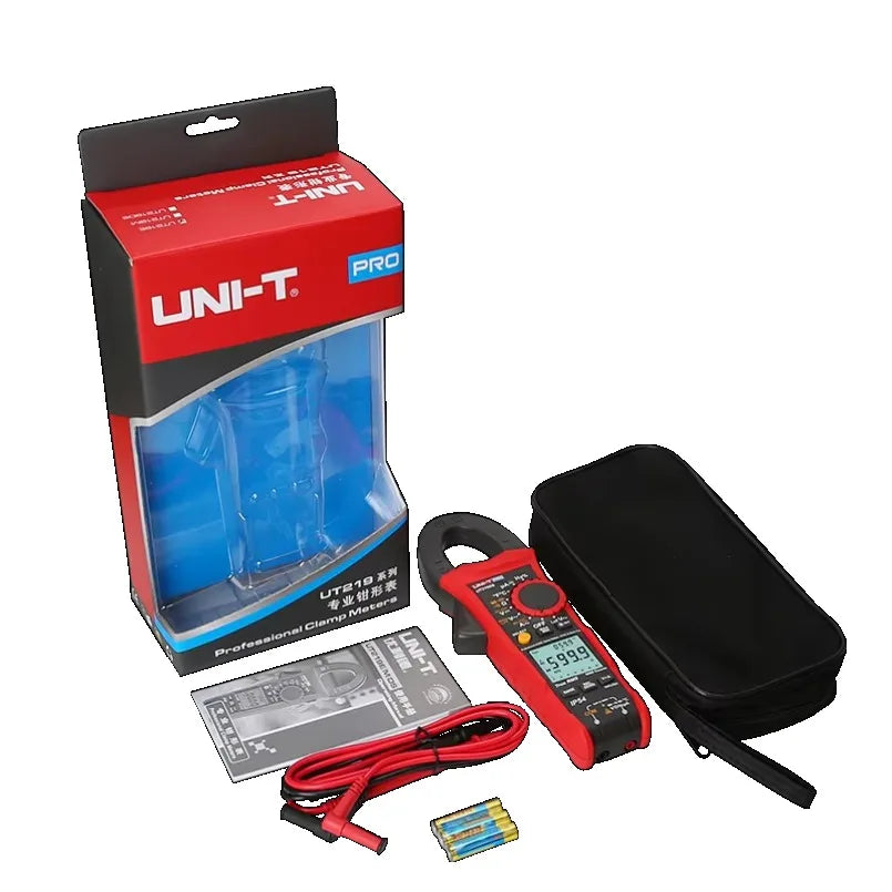 Uni-T UT219Ds Factory Maintenance Resistance Tester True Rms Ac Dc Dual Measuring Mode Digital Clamp Meter Ammeter Clamp lexso