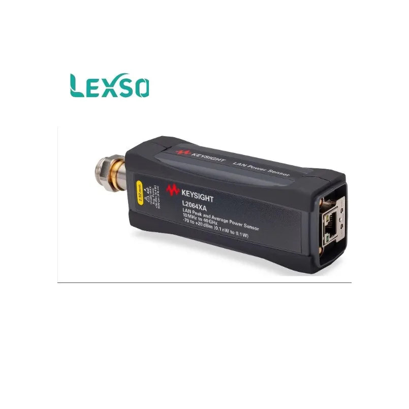 Keysight L2064XA 10MHz to 40GHz LAN Wide Dynamic Range Peak and Average Power Sensor Range of -70 to +20dBm, 1M Samples  lexso