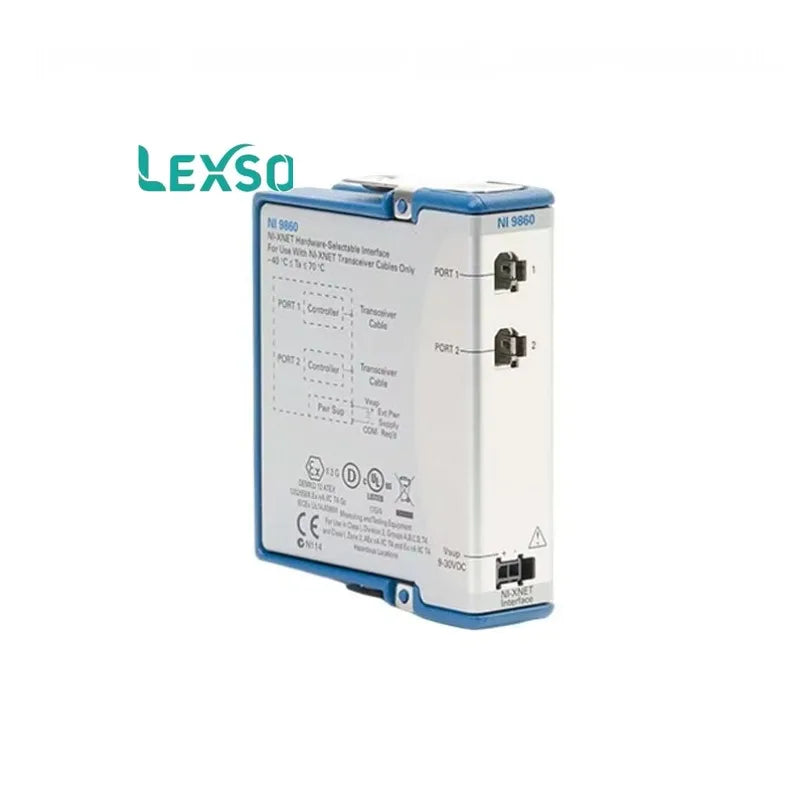 NI-9860 C-Series Electronic Measuring Instrument Vehicle Mount Multi-Protocol Interface Module 783703-01 lexso