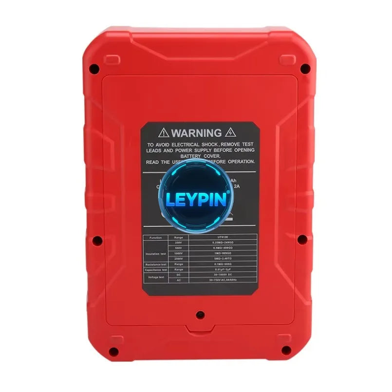 UNI-T UT512E 2.5kV Digital High Voltage Insulation Resistance Tester with High Voltage Alarm Data Storage     ytdi
