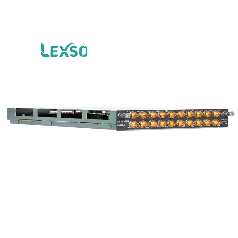 Keysight 34942A Quad 1x4 75  1.5 GHz Multiplexer Module for 34980A Four 4-channel Multiplexers    ytdi
