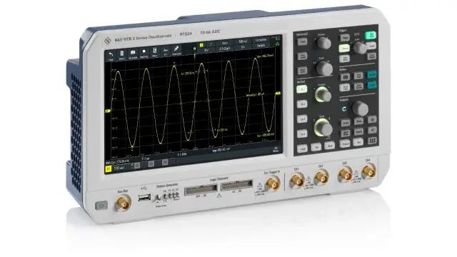 Rohde&Schwarz TTLTES R&S-RTB 2 4-Channel Oscilloscope with 70 MHz to 300 MHz Bandwidth and 10 Bit ADC Resolution