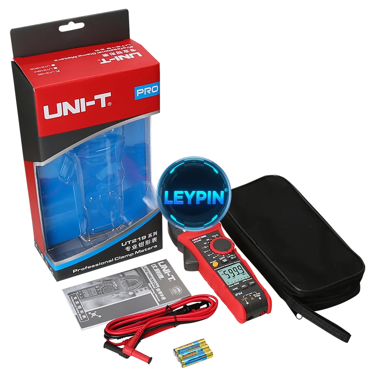 UNI-T UT219E True RMS 600A 1000V Clamp Meters AC DC Current Voltage Resistance Capacitance Frequency Meters UT219M UT219DS  ytdi