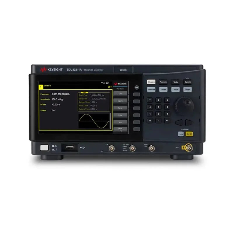 Keysight EDU33210 Series SBE Waveform Function Generator Customizable OEM Support-Models EDU33211A and EDU33212A   lexso