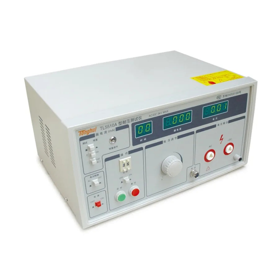 Tonghui TL5510A Transformer Capacity 500VA Withstanding Voltage Hipot Tester AC 5kV 100mA,DC 5kV 20mA LS  ytdi