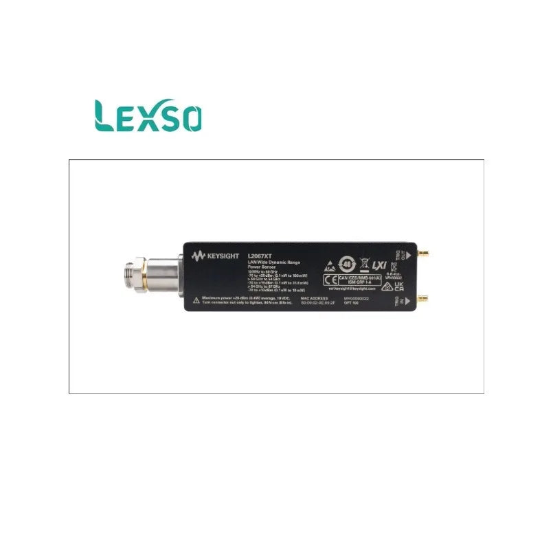 Keysight L2067XT 10MHz to 67GHz/50000 Readings/sec/20 Msample/sec LAN Thermal Vacuum Compliance Power Sensor    lexso    ytdi