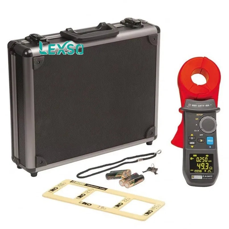 Chauvin Arnoux Ca6417 Clamp-on Ground Resistance Tester   lexso