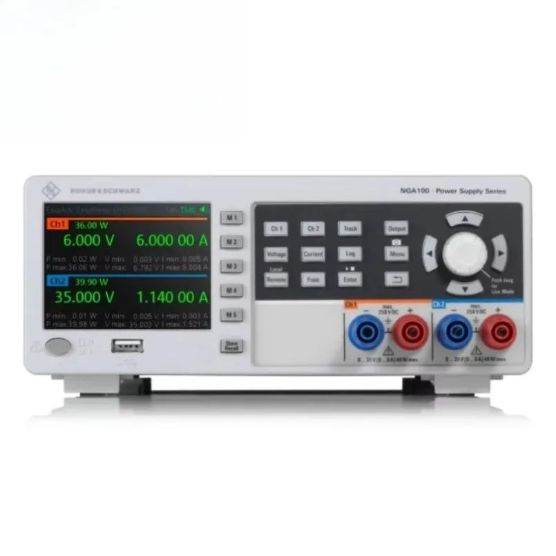 Rohde&Schwarz NGA100  Power Supply Has a Maximum Output Power of 40  W  lexso