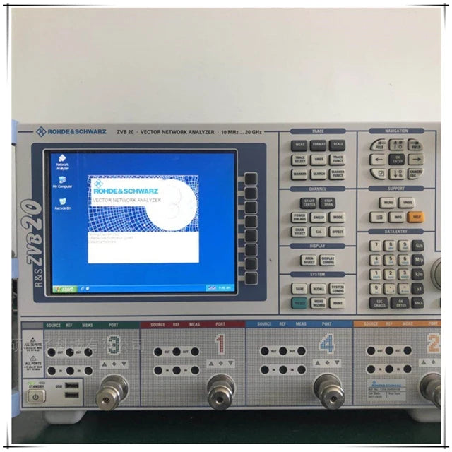 Used ZVB20 10M-20GHz Spectrum Analyzer Rohde & Schwarz Germany 20G Vector Network Analyzer