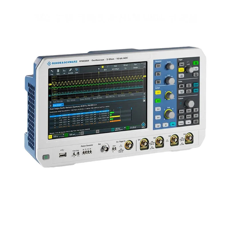 RS Rohde & Schwarz RTM3004 Oscilloscope Digital and Analog with Probe