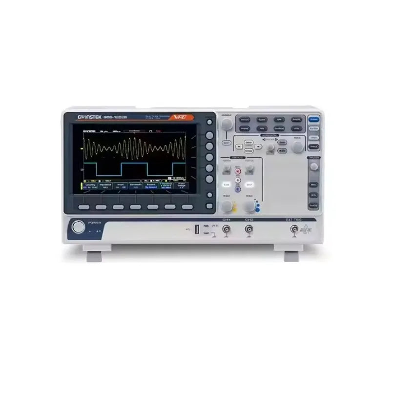 GW Instek GDS-1202B High-Precision Digital Oscilloscope 200MHz Bandwidth 2 Channel Large LCD Display  lexso