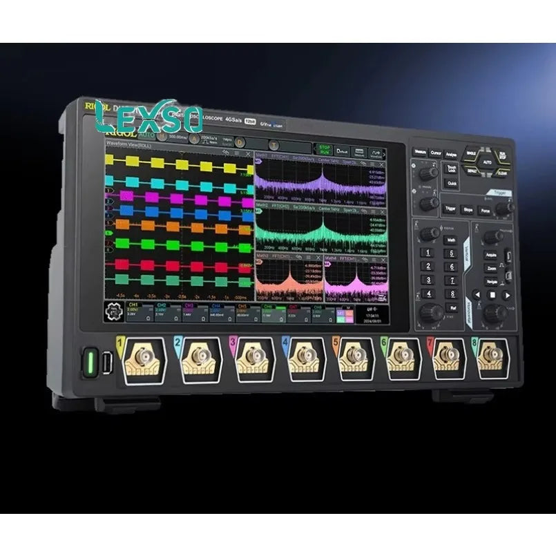 Rigol MHO/DHO5054 Analog 4/6/8 Channel Handheld Digital Oscilloscope HD Touch Screen 1GHz Bandwidth 3-Yea 1-Bit lexso