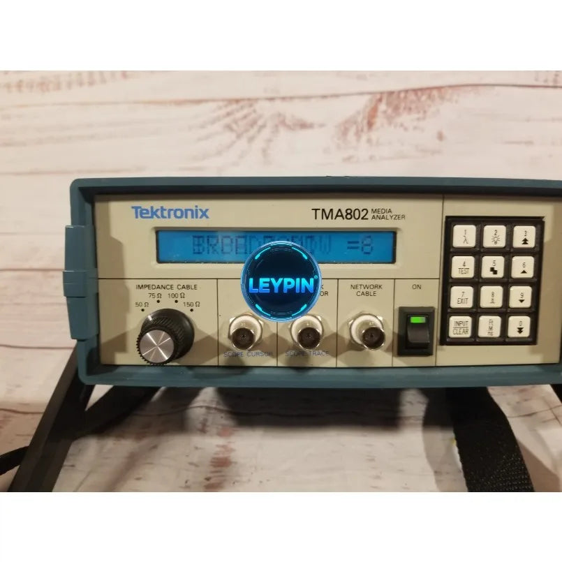 Tektronix TMA802 Numeric keypad Handheld Media Analyser - With Accessories    ytdi