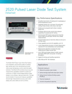 Tektronix Keithley SourceMeter Optical Instrument 2520 Pulsed Laser Diode Test System Price Contact Us   ytdi