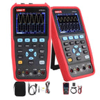 UNI-T UT81A+ Handheld Digital Oscilloscope Transistor Test Multimeter 250MSa/s Sampling Rate 50MHZ Osciloscopio lexso