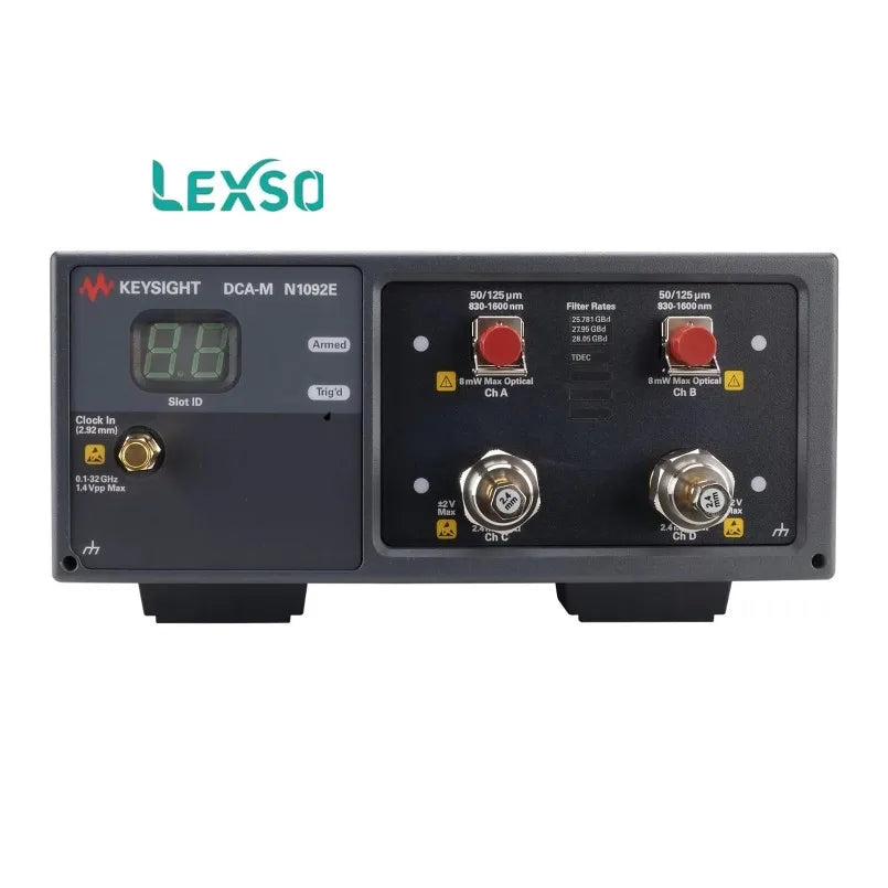 Keysight N1092E 28/45 GHz Dual Optical and 50 GHz Dual Electrical DCA-M lexso