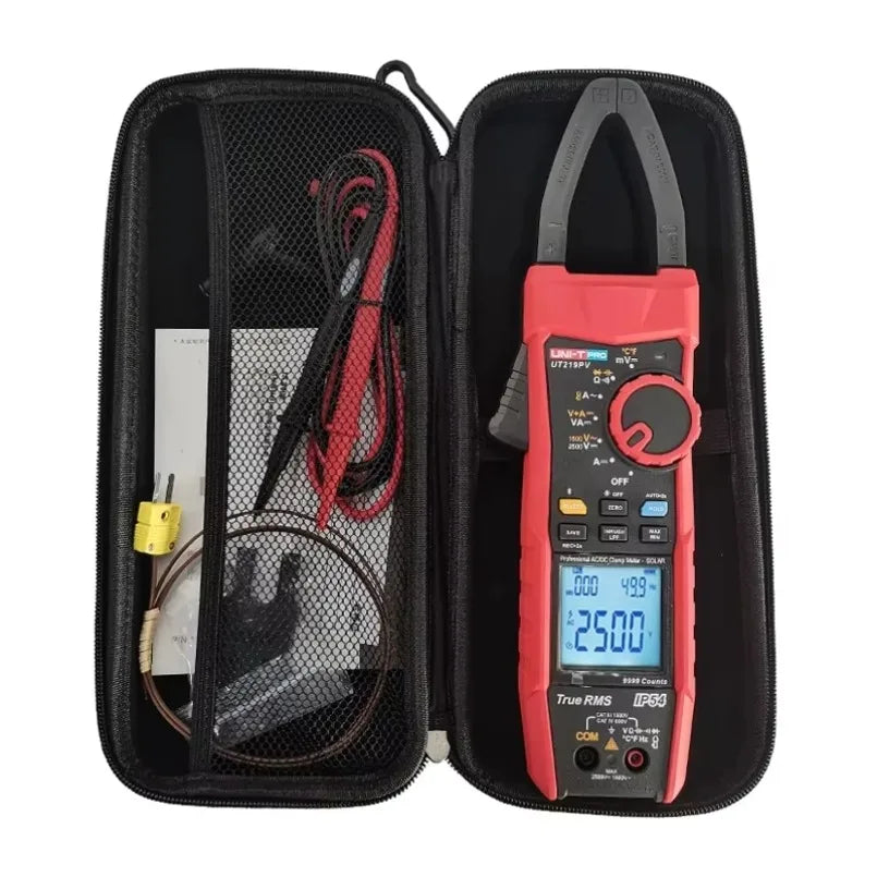UNI-T UT219PV Digital Multimeter Electronic Clamp Meter AC/DC Pliers Ammeter Voltmeter 1000A/1500V/2500V PEAK Measure Instrument lexso
