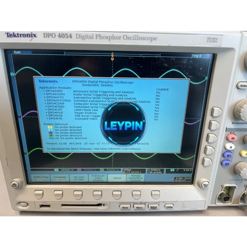 Tektronix DPO 4054 Digital Phosphor Oscilloscope 4-Ch 500MHz 2.5GS/s - Grade      ytdi