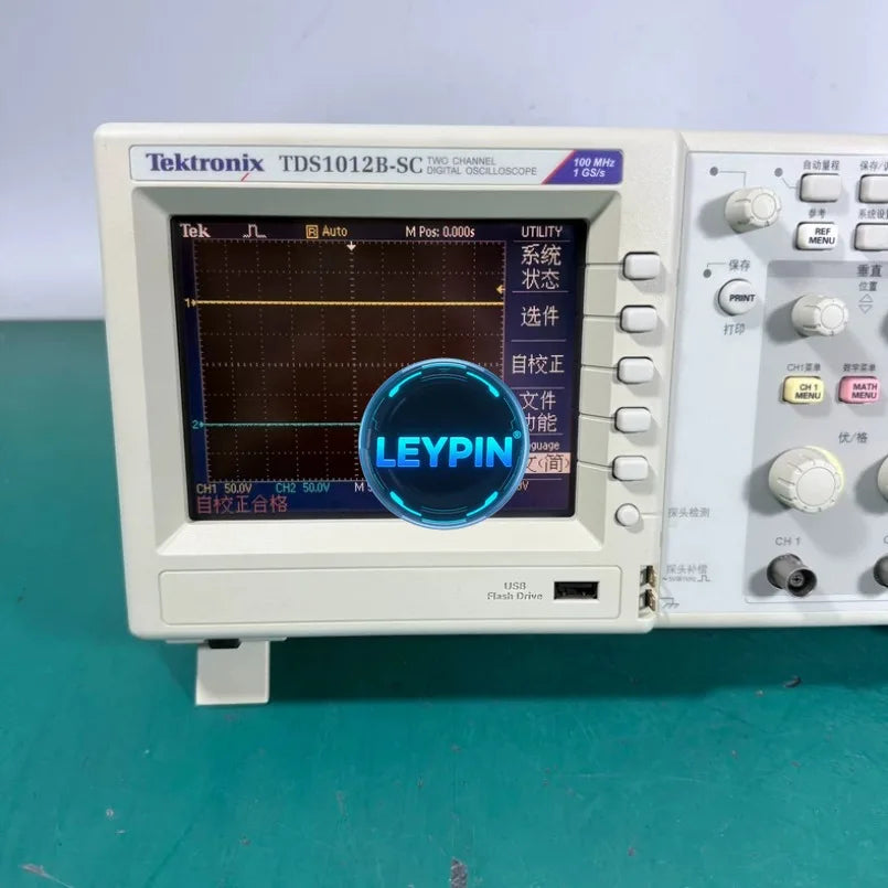 Tektronix TDS1012B-SC Color 2 Channel LCD 100 MHz 1GS/s Digital Oscilloscope     ytdi