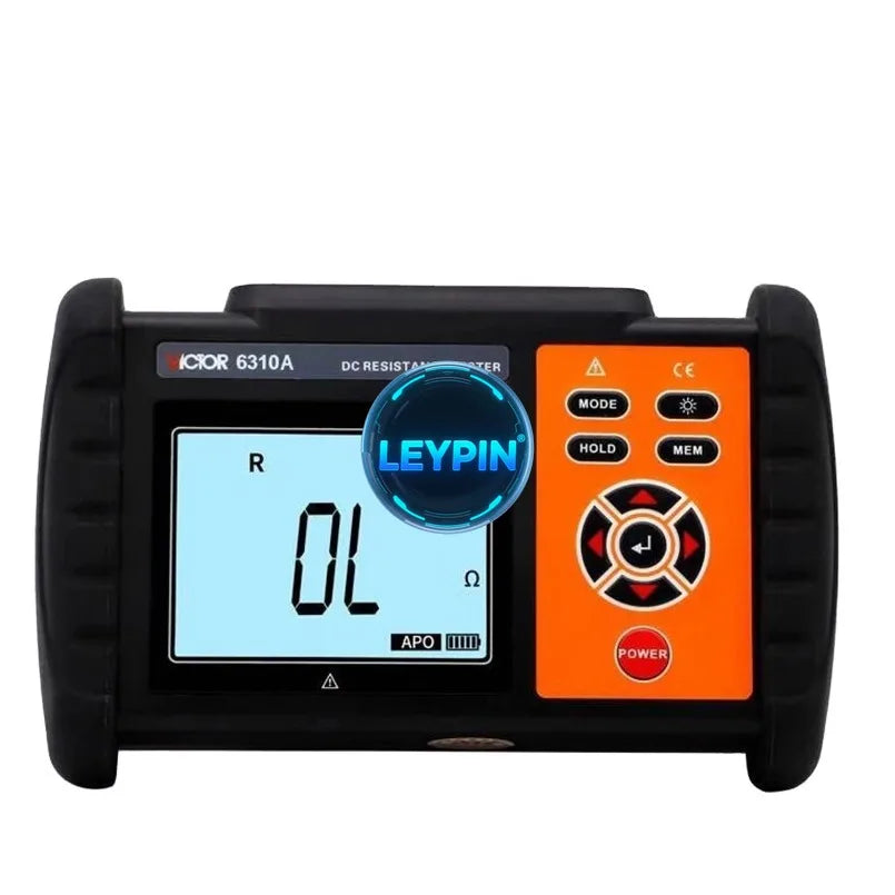 Victor 6310A 6310B  Digital DC Low Resistance Meter Micro Ohm Tester Ohmmeter, Equipotential Range 0.001m to 300.0K    ytdi