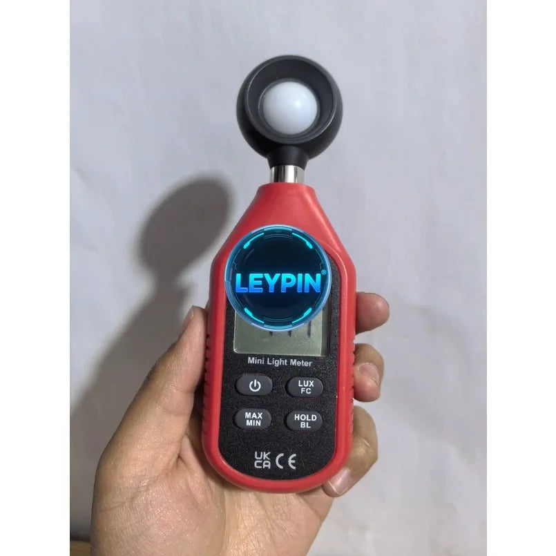 UNI-T UT383 Digital Photometer Illuminance Meter Lux Meter  0~199,900 Lux (0~18,500 FC) for Film Photography       lexso