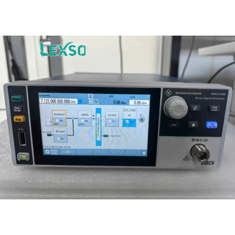R&S Rohde & Schwarz SMCV100B VECTOR SIGNAL GENERATOR 3GHz WITH OPT lexso
