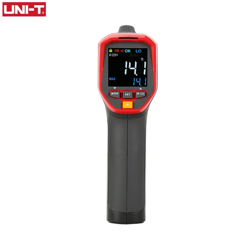 UNI-T Industrial Non Contact Infrared Laser Thermometer HD Color Screen Temperature Measurement UT303A+ IR Gun LS    ytdi
