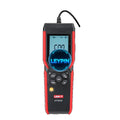 UNI-T UT362H Hot Wire Anemometer Temperature Instrument 99 Data Storage 0 30.0m/s 0 999900CFM 0 40 Language Options EN FR  lexso