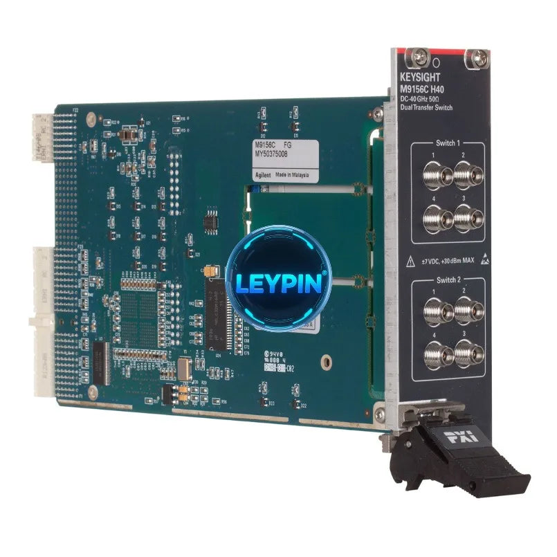 Keysight M9156CH40 PXIh-Coaxial Switch DC to 40 GHz dual conversion     lexso