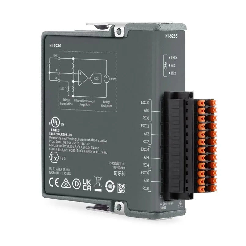 National Instruments 9236 C Series Strain/Bridge Input Module with OEM Customized Support and 3-Month Warranty lexso