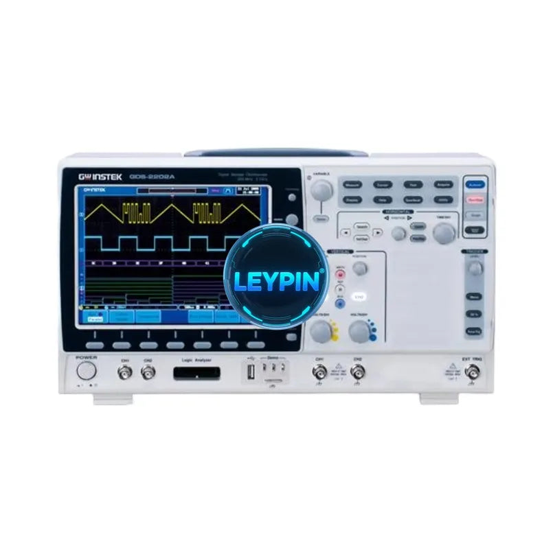 GW Instek GDS-2202A 2Channel 200MHz Digital with 2GSa/s 1.5-Year Warranty 100% Original for Electronics Testing   lexso